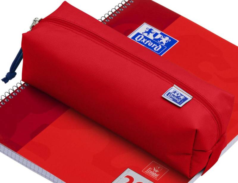 OXFORD Schlampermäppchen rot von OXFORD