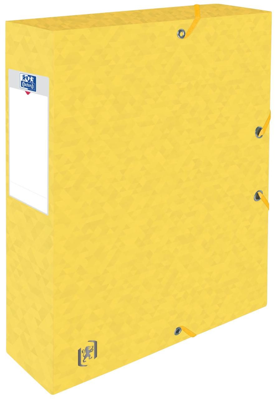 OXFORD Heftbox 6 cm DIN A4 gelb von OXFORD