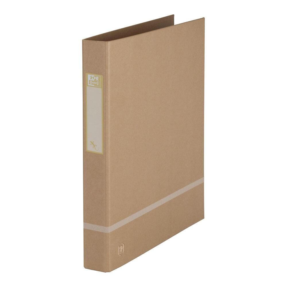 OXFORD Ringbuch 2-Ringe DIN A4 3.5 cm beige von OXFORD