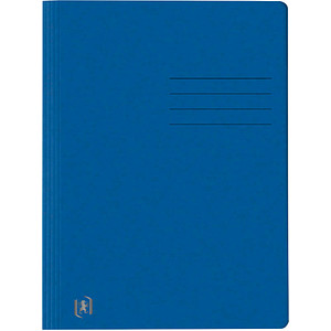 OXFORD Schnellhefter TOP FILE+ Karton blau DIN A4 von OXFORD