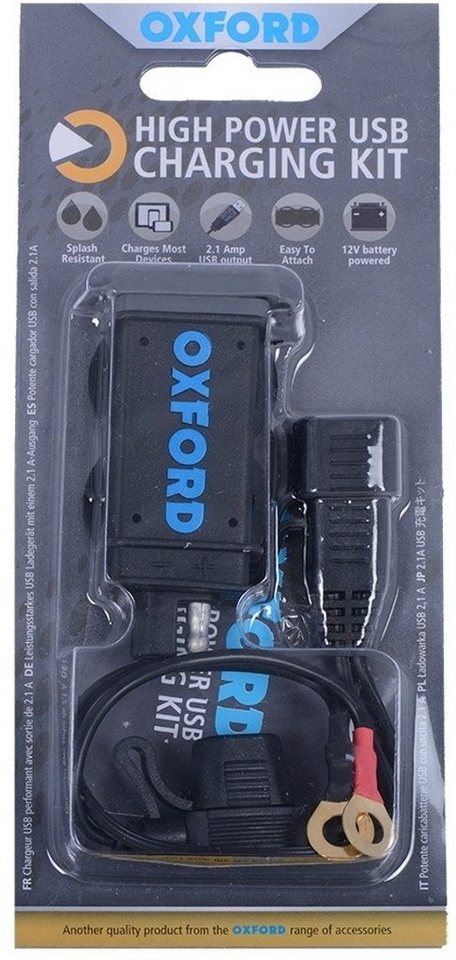 OXFORD USB 2.1 Ladegerät Akku-Ladestation OXFORD USB 2.1 Ladegerät Akku-Ladestation von OXFORD