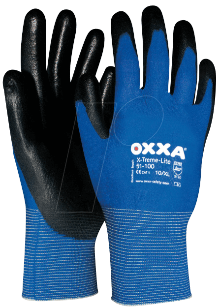 OXXA GR8 - Arbeitshandschuhe, PU, mit Nitril, X-Treme-Lite, Gr. 8 von OXXA