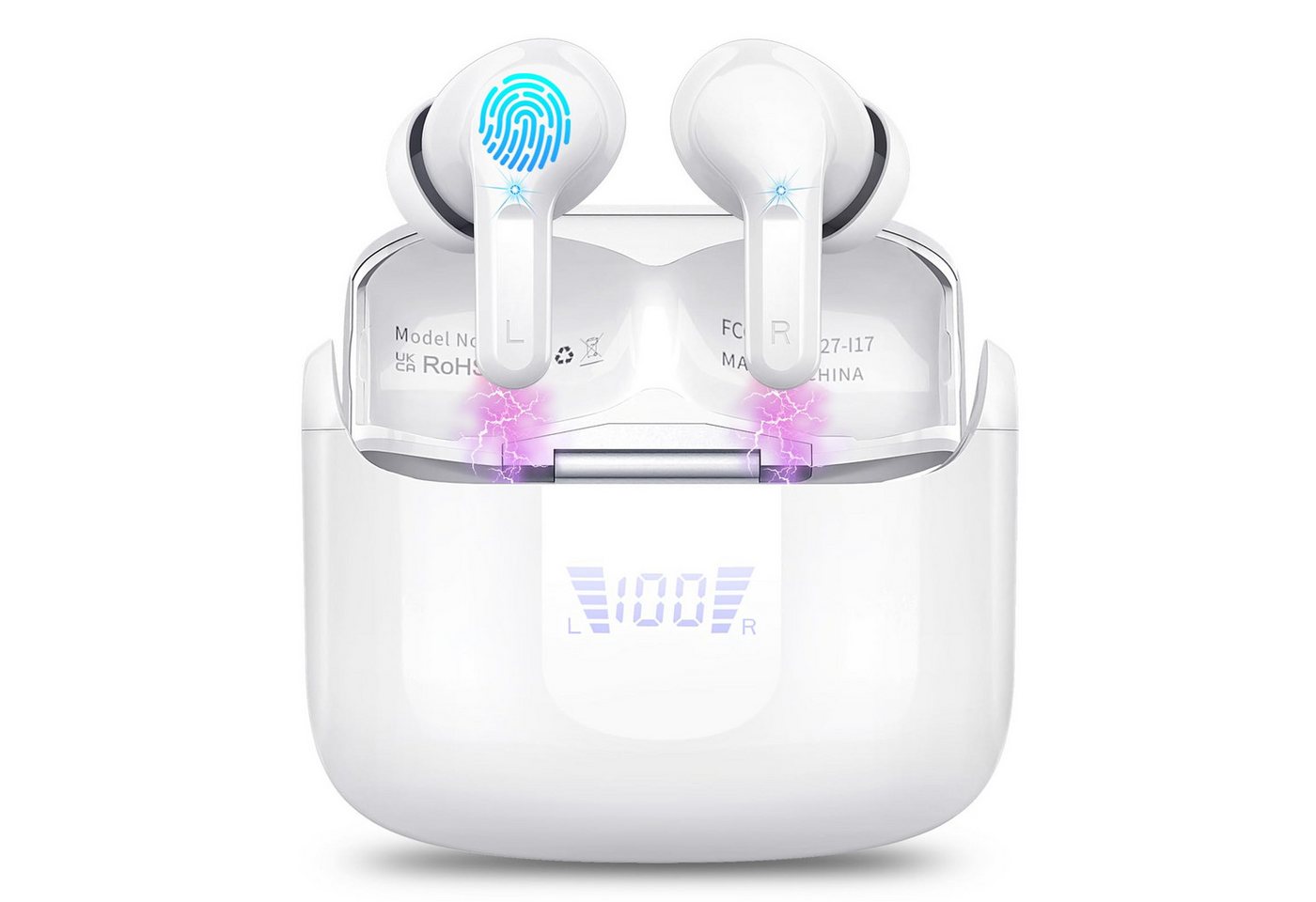 OYLCDI Bluetooth Kopfhörer, In Ear Kopfhörer,Kopfhörer Kabellos Bluetooth 5.3 In-Ear-Kopfhörer (AMA derselbe Bestseller mit 4 ENC Mikrofon,2025 Neue Kabellose Kopfhörer Noise Cancelling Earbuds mit 40H Deep Bass,USB-C,IP7 Wasserdicht Ohrhörer, IPX7 wasserdichte Ohrhörer,Tiefer Bass,Bluetooth Kopfhörer for Sport) OYLCDI Bluetooth Kopfhörer, In Ear Kopfhörer,Kopfhörer Kabellos Bluetooth 5.3 In-Ear-Kopfhörer (AMA derselbe Bestseller mit 4 ENC Mikrofon,2025 Neue Kabellose Kopfhörer Noise Cancelling Earbuds mit 40H Deep Bass,USB-C,IP7 Wasserdicht Ohrhörer, IPX7 wasserdichte Ohrhörer,Tiefer Bass,Bluetooth Kopfhörer for Sport) von OYLCDI