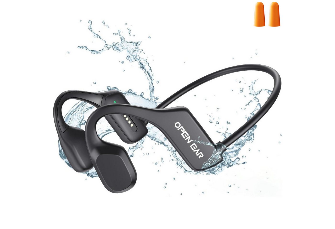 OYLCDI Open Ear Kopfhörer, Knochenleitungs-Kopfhörer, Bluetooth 5.3 Open-Ear-Kopfhörer (8 Std Laufzeit, IPX5 Wasserdichte Kabellose Sport Bluetooth Kopfhörer, Reduzierung des Anrufrauschens und Intelligente Bassoptimierung, für Laufen, Radfahren, Büro und Langzeitgebrauc) OYLCDI Open Ear Kopfhörer, Knochenleitungs-Kopfhörer, Bluetooth 5.3 Open-Ear-Kopfhörer (8 Std Laufzeit, IPX5 Wasserdichte Kabellose Sport Bluetooth Kopfhörer, Reduzierung des Anrufrauschens und Intelligente Bassoptimierung, für Laufen, Radfahren, Büro und Langzeitgebrauc) von OYLCDI