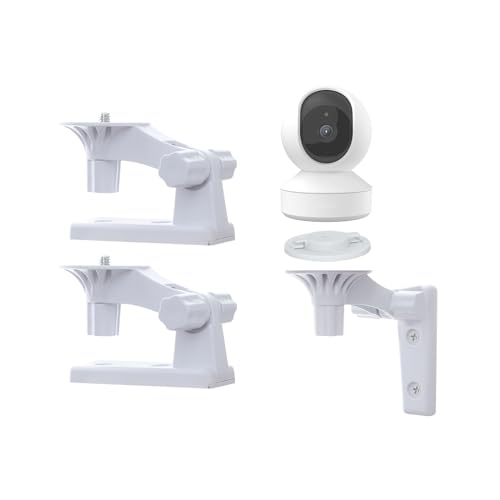 OYOCAM 2 Stück Wandhalterung kompatibel mit Reolink E1/E1 Pro Kamera, verstellbare Wandhalterung, Innen- und Außenbereich, Sicherheitshalterung 180 Grad mit 1/4 Zoll Gewinde (Kamera ist nicht im OYOCAM 2 Stück Wandhalterung kompatibel mit Reolink E1/E1 Pro Kamera, verstellbare Wandhalterung, Innen- und Außenbereich, Sicherheitshalterung 180 Grad mit 1/4 Zoll Gewinde (Kamera ist nicht im von OYOCAM