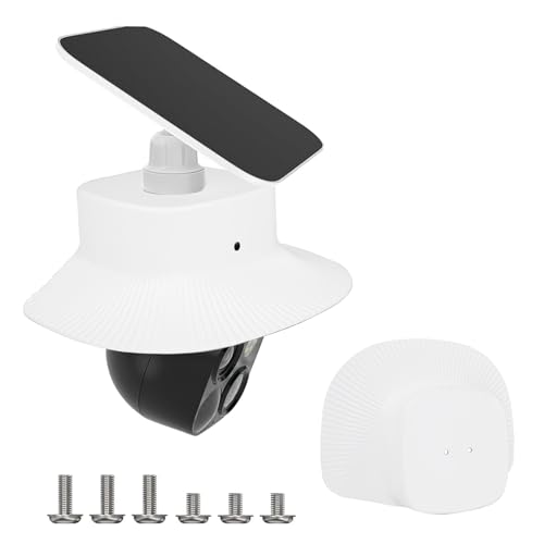 Outdoor-Kamera-Abdeckung, kompatibel mit Eufy SoloCam S340, Sonnen-Regenschutz, wetterfest, wasserdicht, Regenschutz mit Widerstand, einfach zu installieren, ideal für Überwachungskameras Outdoor-Kamera-Abdeckung, kompatibel mit Eufy SoloCam S340, Sonnen-Regenschutz, wetterfest, wasserdicht, Regenschutz mit Widerstand, einfach zu installieren, ideal für Überwachungskameras von OYOCAM