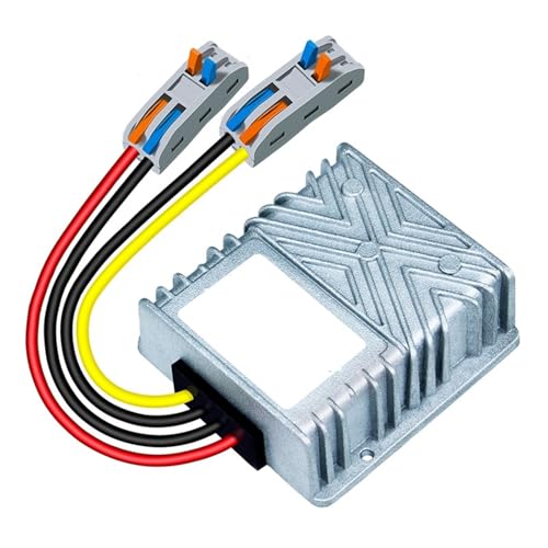 OYOZWKYXC 9-36V 12V 24V to 12 Volts Voltage Stabilizer DC DC Boost Buck Converter Car Power Supply 1A to 30A Step Up Down Waterproof(10A Aluminum,9-23V_12V) von OYOZWKYXC