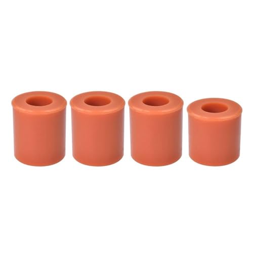 3D-Drucker-Teile, Hochtemperatur-Silikon-Festabstandshalter, Heißbett-Nivelliersäule, 3 Stück lang + 1 Stück kurz, for 3D-Drucker-Teile (Color : Orange, Size : 2 sets) von OZFENGH