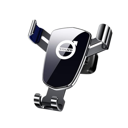 OZWALN Auto Telefonhalter für Volvo XC60 2009-2017 Emblem Verstellbare Handyhalterung Universelle 360° Drehung Navigation Halterung Telefonhalterung Zubehör von OZWALN