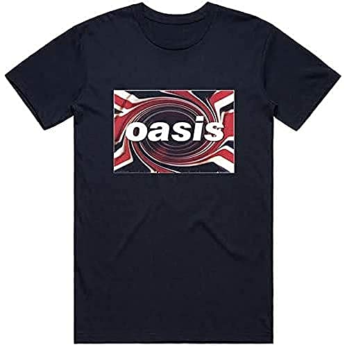 T-Shirt # S Unisex Blue # Union Jack von Oasis