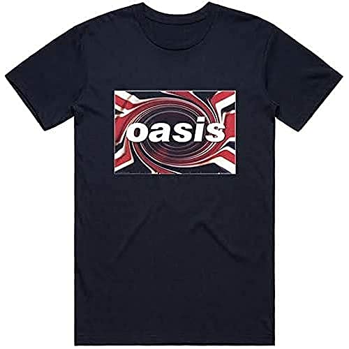 T-Shirt # S Unisex Blue # Union Jack von Oasis