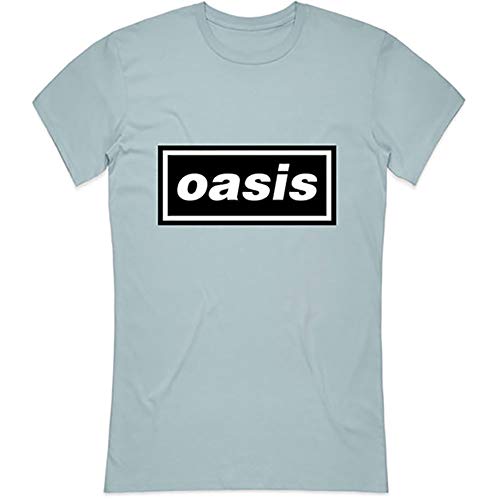 T-Shirt # Xl Ladies Blue # Decca Logo von Oasis