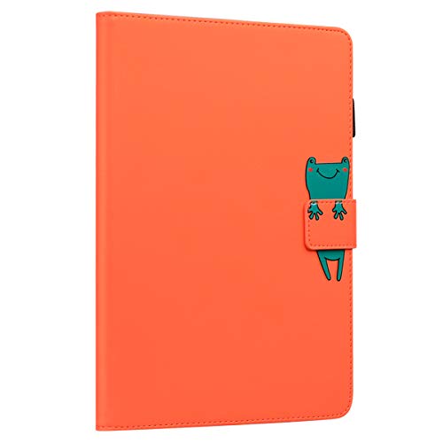 Oaxrui Cute Case for Xiaomi Redmi Pad SE 11 inch (Not Red Pad) Premium Leather Flip Slim Standing Cover Orange frog von Oaxrui