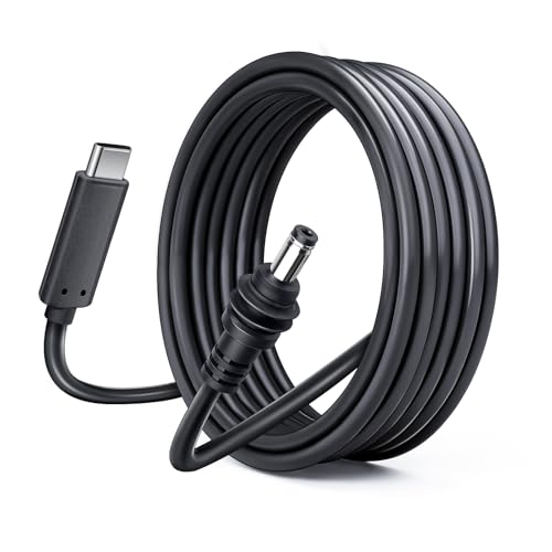 Obeaming für Starlink Mini Stromkabel 3M, USB C zu DC Kabel für Wohnmobil Boot, 16 AWG Kupferdraht Wasserdichtes IP66, Kompatibel mit 100W+ Powerbank und 20V PD-Ladegerät Obeaming für Starlink Mini Stromkabel 3M, USB C zu DC Kabel für Wohnmobil Boot, 16 AWG Kupferdraht Wasserdichtes IP66, Kompatibel mit 100W+ Powerbank und 20V PD-Ladegerät von Obeaming