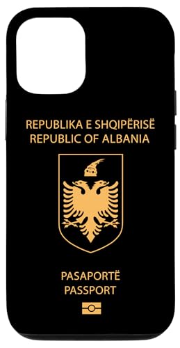 Hülle für iPhone 12/12 Pro Proud Albania Passport Flag Travelers Travel Souvenir 2025 Hülle für iPhone 12/12 Pro Proud Albania Passport Flag Travelers Travel Souvenir 2025 von Obeezon