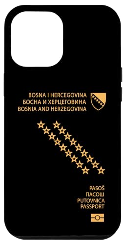 Hülle für iPhone 12 Pro Max Proud Bosnia Herzegovina Passport Travelers Souvenir 2025 Hülle für iPhone 12 Pro Max Proud Bosnia Herzegovina Passport Travelers Souvenir 2025 von Obeezon