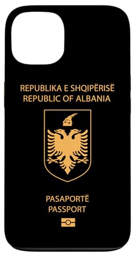 Hülle für iPhone 13 Proud Albania Passport Flag Travelers Travel Souvenir 2025 von Obeezon