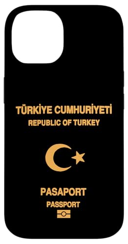 Hülle für iPhone 14 Proud turkey Passport Flag Travelers Travel Souvenir 2025 Hülle für iPhone 14 Proud turkey Passport Flag Travelers Travel Souvenir 2025 von Obeezon