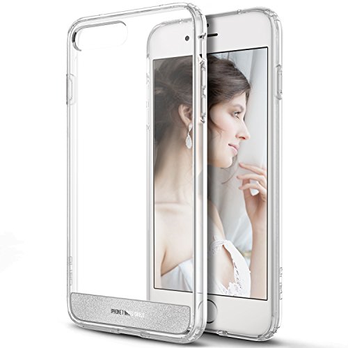 Obliq iPhone 7 Plus Hülle, [Naked Shield] Schlanke Crystal Clear Zurück Schutzhülle (Klar) von Obliq
