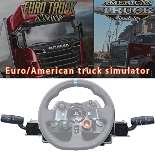 Obokidly Simulator Lenkrad-Blinker-Wischerschalter PC für Logitech G27/G29/G920/G923/Thrustmaster T300RS/Simagic, Olny Wischerschalter (Version 2022 für G27/G29) von Obokidly