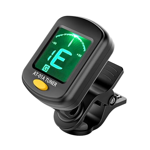 Gitarren-Stimmgerät zum Anklippen, 360 Grad drehbar, digital, elektronisch, für Akustikgitarre, Bass, Violine, Ukulele, einfach zu bedienen Gitarren-Stimmgerät zum Anklippen, 360 Grad drehbar, digital, elektronisch, für Akustikgitarre, Bass, Violine, Ukulele, einfach zu bedienen von Obotsnoi