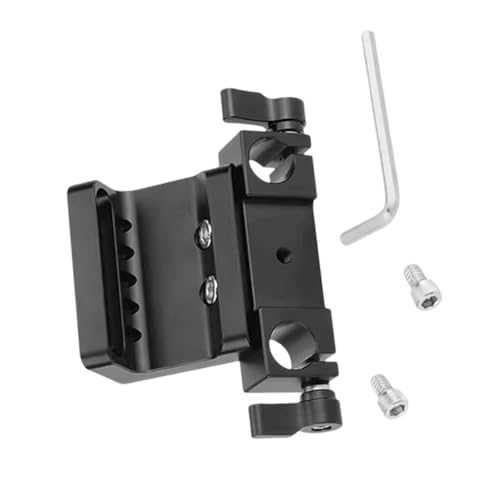 Mehrzweck-Kamera-Grundplatte mit 15 mm Doppelstab-Klemmbefestigung für DSLR-Systeme Mehrzweck-Kamera-Grundplatte mit 15 mm Doppelstab-Klemmbefestigung für DSLR-Systeme von Obotsnoi