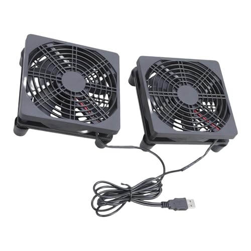 Obotsnoi 1 Set 120 mm USB-Doppellager-Lüfter für Desktop und elektronische Geräte, leise und effiziente Kühlung Obotsnoi 1 Set 120 mm USB-Doppellager-Lüfter für Desktop und elektronische Geräte, leise und effiziente Kühlung von Obotsnoi