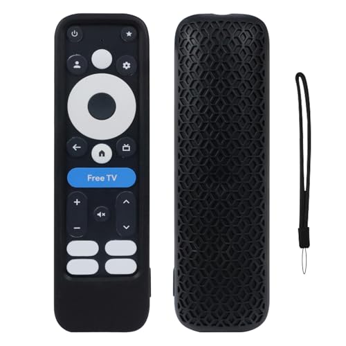 Schutzhülle für Fernbedienung für Onn 4K 2024, hautfreundlich, Silikon, weich, stoßfest Schutzhülle für Fernbedienung für Onn 4K 2024, hautfreundlich, Silikon, weich, stoßfest von Obotsnoi