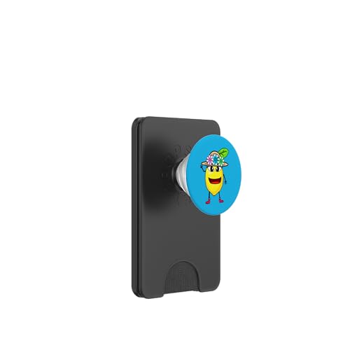 Lustige Zitrone Früchte Retro Kinder Kind Mädchen Teenies PopSockets PopWallet für MagSafe Lustige Zitrone Früchte Retro Kinder Kind Mädchen Teenies PopSockets PopWallet für MagSafe von Obst Früchte Frucht
