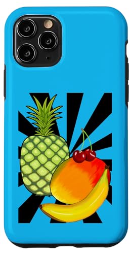 Obst 90er Früchte Frucht Retro 80er Vintage Old school Hülle für iPhone 11 Pro von Obst Früchte Frucht