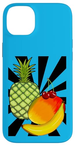 Obst 90er Früchte Frucht Retro 80er Vintage Old school Hülle für iPhone 14 Plus von Obst Früchte Frucht