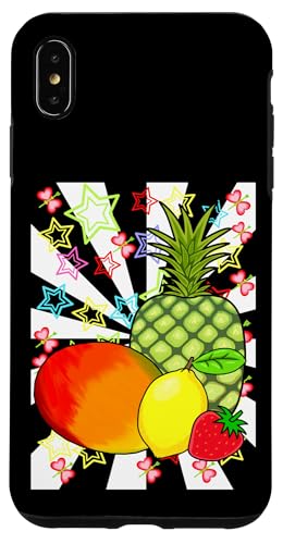 Retro Obst Früchte Frucht Sommerzeit Vintage 80er 90er Kind Hülle für iPhone XS Max Retro Obst Früchte Frucht Sommerzeit Vintage 80er 90er Kind Hülle für iPhone XS Max von Obst Früchte Frucht