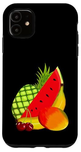 Sommer Früchte exotisch Obst Sommerzeit Kinder Kind Koch Hülle für iPhone 11 von Obst Früchte Frucht