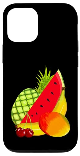 Sommer Früchte exotisch Obst Sommerzeit Kinder Kind Koch Hülle für iPhone 12/12 Pro von Obst Früchte Frucht