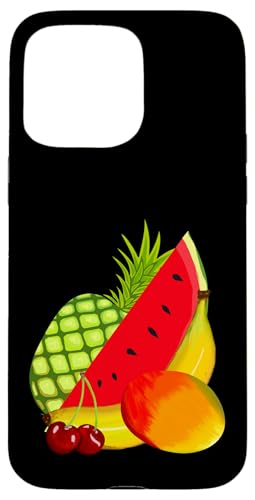 Sommer Früchte exotisch Obst Sommerzeit Kinder Kind Koch Hülle für iPhone 15 Pro Max von Obst Früchte Frucht