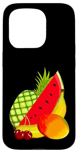 Sommer Früchte exotisch Obst Sommerzeit Kinder Kind Koch Hülle für iPhone 15 Pro von Obst Früchte Frucht