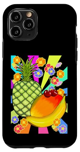 Sommer Obst Retro 80er Vintage Früchte exotisch Frucht 90er Hülle für iPhone 11 Pro von Obst Früchte Frucht