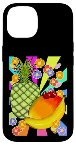 Sommer Obst Retro 80er Vintage Früchte exotisch Frucht 90er Hülle für iPhone 14 von Obst Früchte Frucht