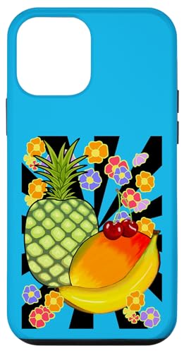 Vintage 80er 90er Obst Früchte Frucht Sommer exotisch Retro Hülle für iPhone 12 mini von Obst Früchte Frucht