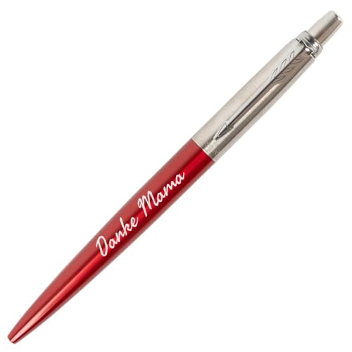 Kugelschreiber aus einem Parker Jotter Core rot mit Textgravur erstellt - Sylo Kugelschreiber Jotter rot personalisiert graviert Kugelschreiber aus einem Parker Jotter Core rot mit Textgravur erstellt - Sylo Kugelschreiber Jotter rot personalisiert graviert von Ocadeau