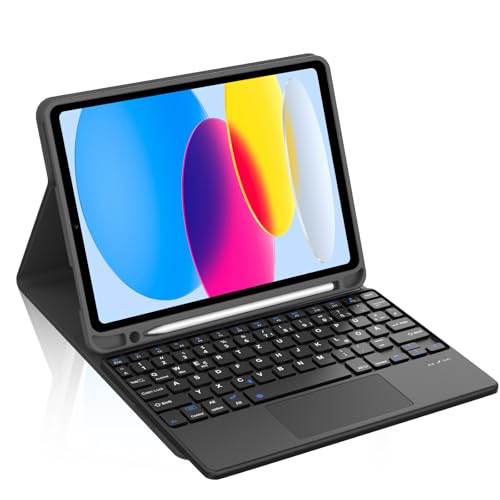 Occtingkind, Tastatur für iPad 2025/2022, Hülle mit Tastatur für iPad A16 11 Zoll 2025 und iPad10 Gen. 10,9 Zoll 2022, Magnetische Abnehmbar Bluetooth Keyboard, QWERTZ, USB C, Trackpad, Dunkelbrau Occtingkind, Tastatur für iPad 2025/2022, Hülle mit Tastatur für iPad A16 11 Zoll 2025 und iPad10 Gen. 10,9 Zoll 2022, Magnetische Abnehmbar Bluetooth Keyboard, QWERTZ, USB C, Trackpad, Dunkelbrau von Occtingkind