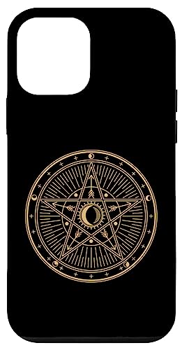 Hülle für iPhone 12 mini Magie Okkulten Kreis Himmlisches Pentagramm Stern Mond Sonne Hülle für iPhone 12 mini Magie Okkulten Kreis Himmlisches Pentagramm Stern Mond Sonne von Occult Magic Gifts