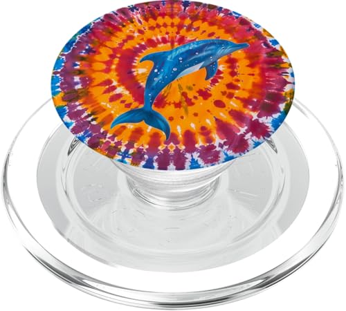 Batik-Delfin PopSockets PopGrip für MagSafe Batik-Delfin PopSockets PopGrip für MagSafe von Ocean Animals Sea Vacation