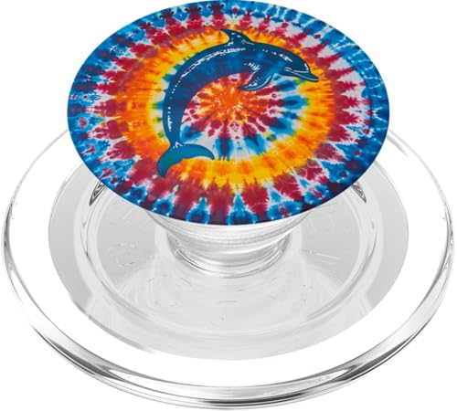 Batik-Delfin PopSockets PopGrip für MagSafe von Ocean Animals Sea Vacation