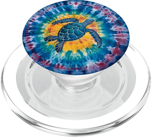 Batik-Meeresschildkröte PopSockets PopGrip für MagSafe Batik-Meeresschildkröte PopSockets PopGrip für MagSafe von Ocean Animals Sea Vacation