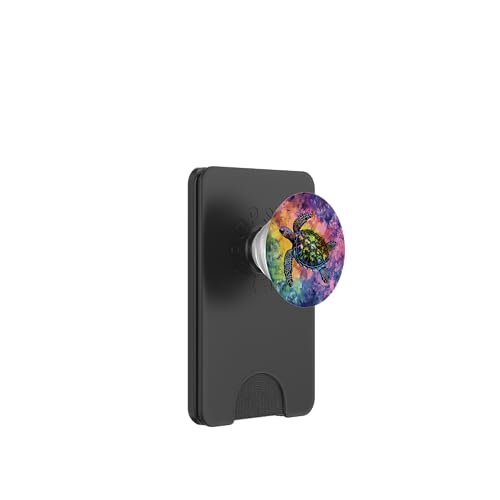 Batik-Meeresschildkröte PopSockets PopWallet für MagSafe Batik-Meeresschildkröte PopSockets PopWallet für MagSafe von Ocean Animals Sea Vacation