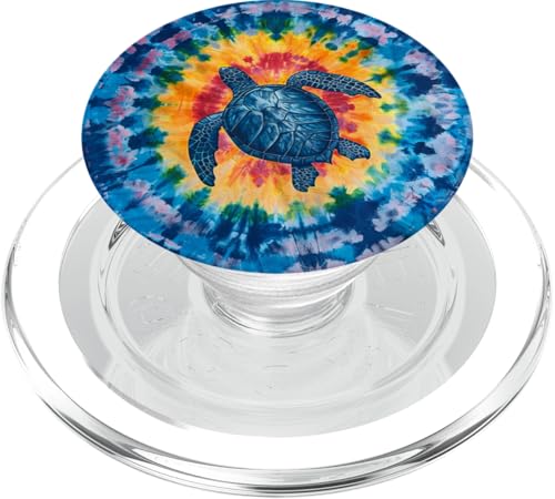 Batik-Tortuga mit Meeresschildkröte PopSockets PopGrip für MagSafe Batik-Tortuga mit Meeresschildkröte PopSockets PopGrip für MagSafe von Ocean Animals Sea Vacation