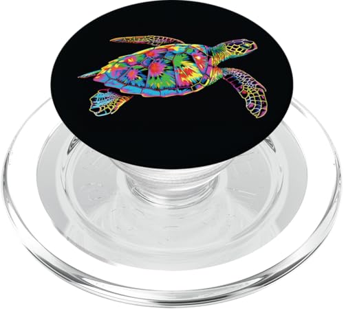 Batik-Tortuga mit Meeresschildkröte PopSockets PopGrip für MagSafe Batik-Tortuga mit Meeresschildkröte PopSockets PopGrip für MagSafe von Ocean Animals Sea Vacation