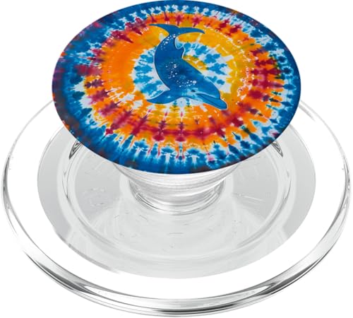 Delfin-Batikfärbung PopSockets PopGrip für MagSafe von Ocean Animals Sea Vacation