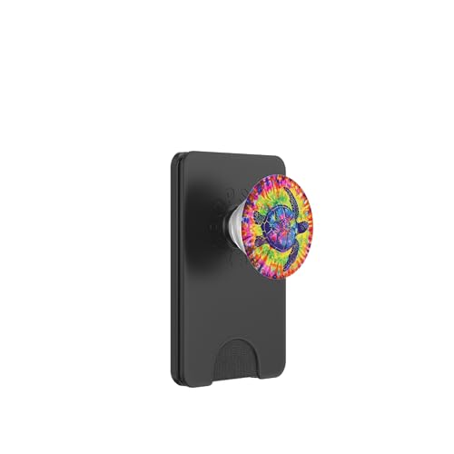 Meeresschildkröte, Batikfärbung PopSockets PopWallet für MagSafe Meeresschildkröte, Batikfärbung PopSockets PopWallet für MagSafe von Ocean Animals Sea Vacation